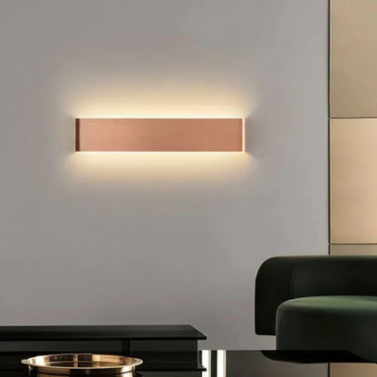 Modern LED Wall Lamp | Rechargeable | Up &amp; Down Lighting | Bedside, Staircase &amp; Bathroom Fixture