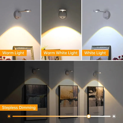 USB Motion Sensor Night Light | Wireless LED Wall Light | Kitchen Bedroom Hallway Staircase | Auto On/Off