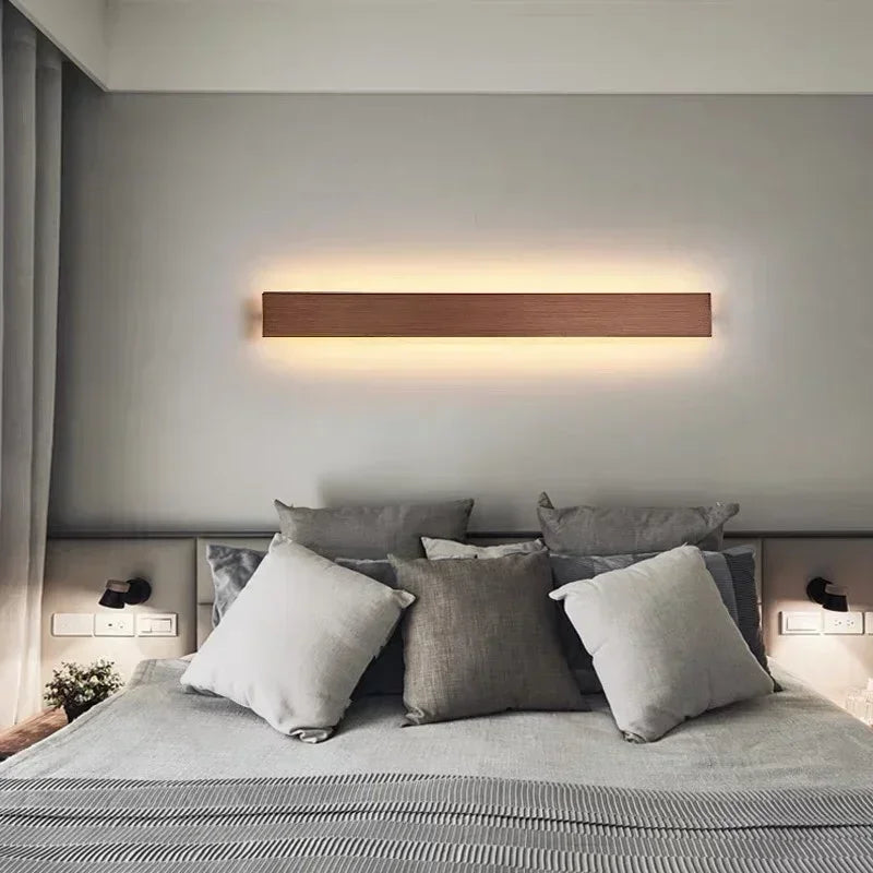 Modern LED Wall Lamp | Rechargeable | Up &amp; Down Lighting | Bedside, Staircase &amp; Bathroom Fixture