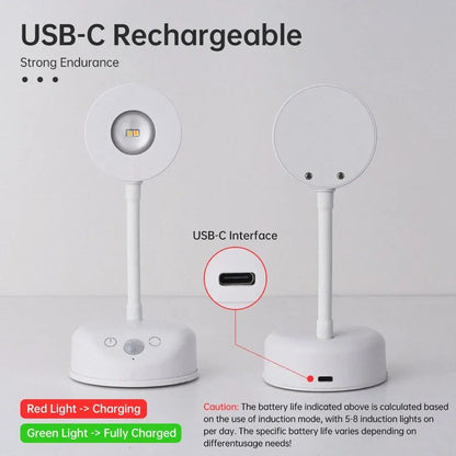 USB Motion Sensor Night Light | Wireless LED Wall Light | Kitchen Bedroom Hallway Staircase | Auto On/Off
